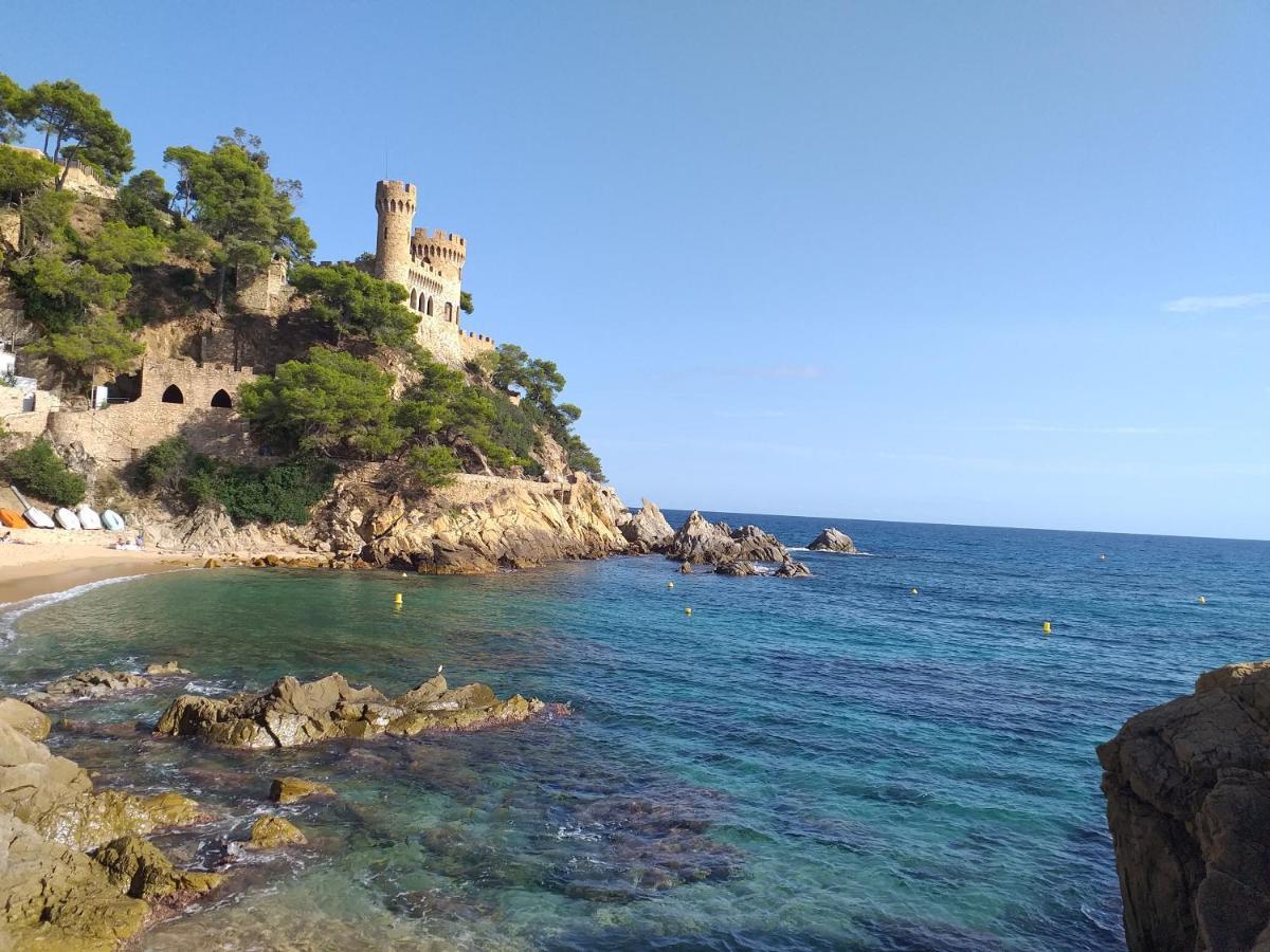 Apartamento Con Terraza Vistas Al Mar Lloret de Mar Bagian luar foto