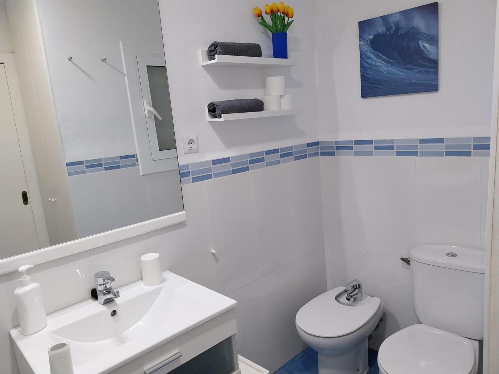 Apartamento Con Terraza Vistas Al Mar Lloret de Mar Bagian luar foto