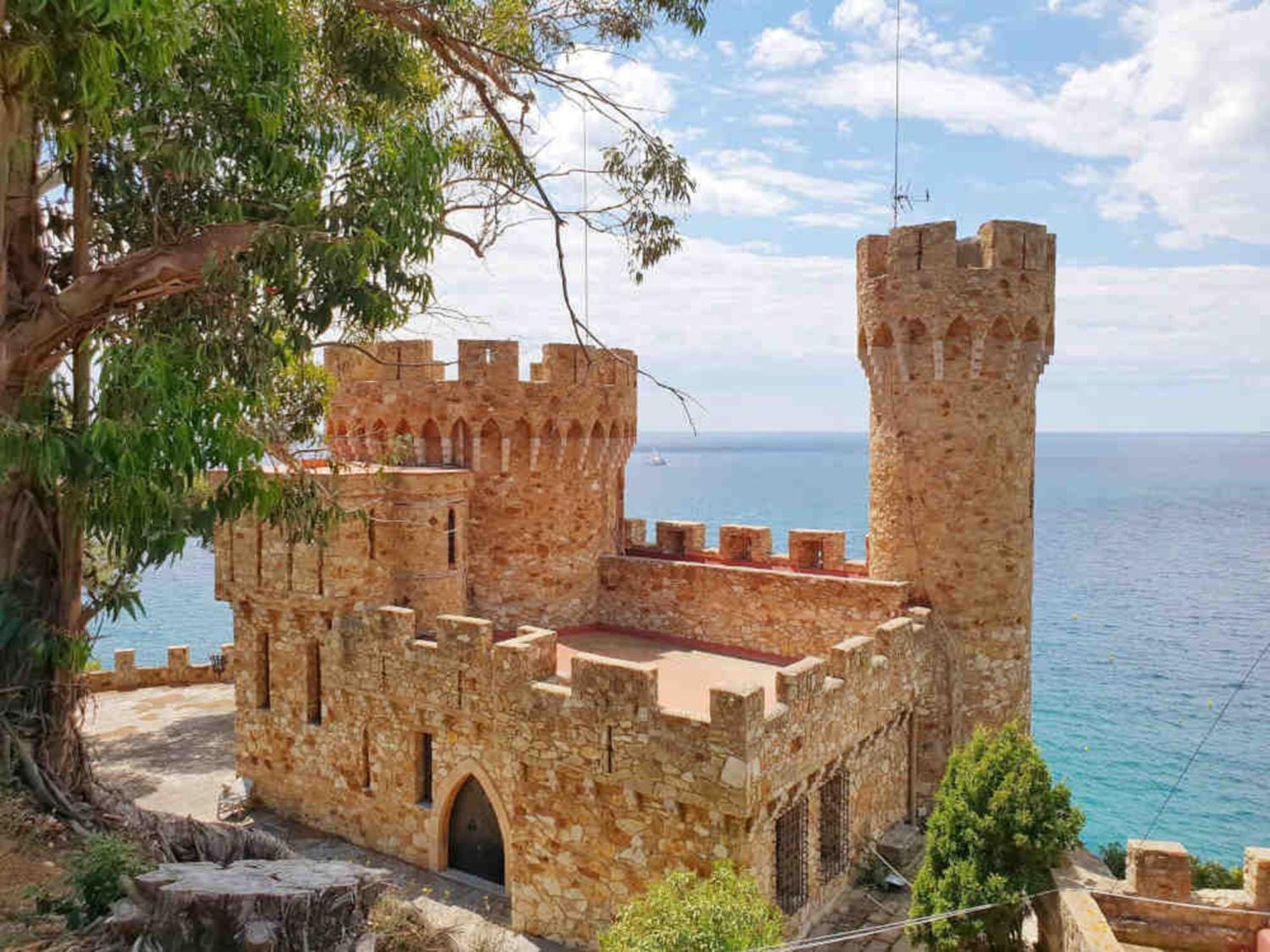 Apartamento Con Terraza Vistas Al Mar Lloret de Mar Bagian luar foto